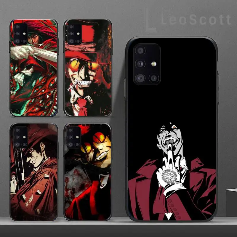 Anime Hellsing Alucard Fan Phone Case For Samsung S6 S7 edge S8 S9 S10 e plus A10 A50 A70 note8 J7 2017 | Мобильные телефоны и