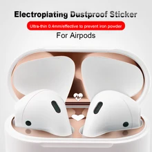 Милый пылезащитный стикер для Airpods 2 Air Pods 1 чехол для наушников Защитная пленка для Airpods 2-го зарядного устройства