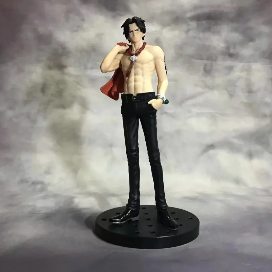 

Anime One Piece Ace Jeans JEANS Freak Garage Kit Model