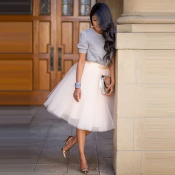 

Women Tulle Skirts New Style Party Girls Wear Night Club Fashion Personalized Homecoming Skirts