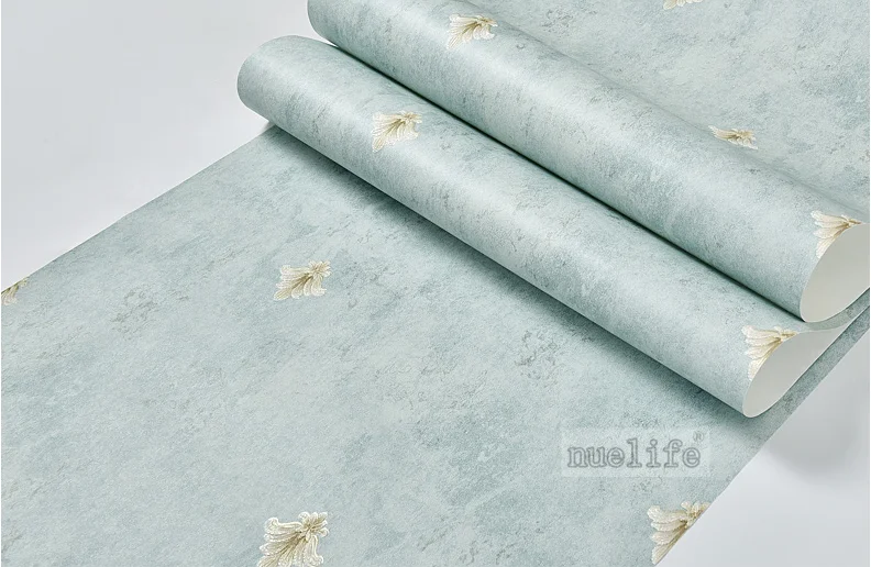 Винтажный пестрый американский стиль нетканые обои 3D greenembossed Простой Европейский спальня гостиная ТВ фон обои