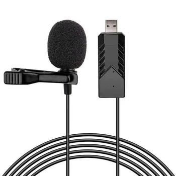 

Lavalier Microphone USB Microphone Mini Microphone Headset for Computer