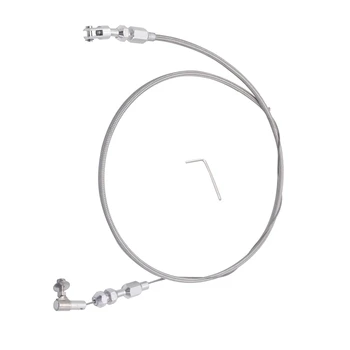 

36 Inch Throttle Cable Braided Stainless Steel Universal Accelerator for Mopar Ford GM Chevrolet