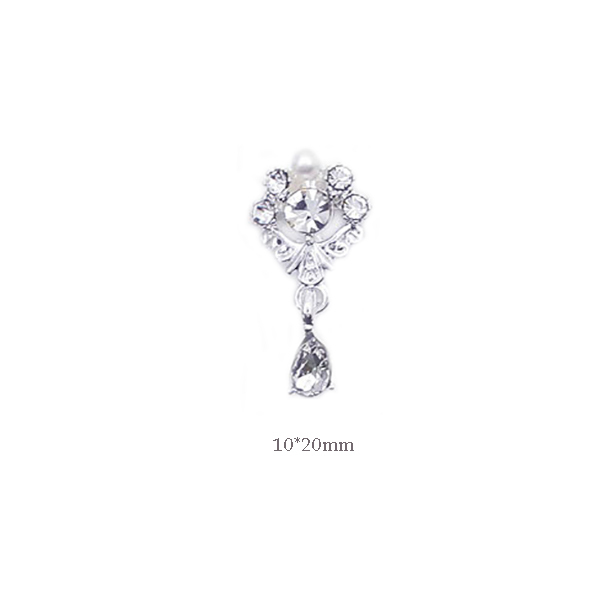 New Design Nail Art Pendants Charms Tassels AB Butterfly Magic Crown Diamonds Luxury Christ Angel Nail Dangle Ornaments 3D