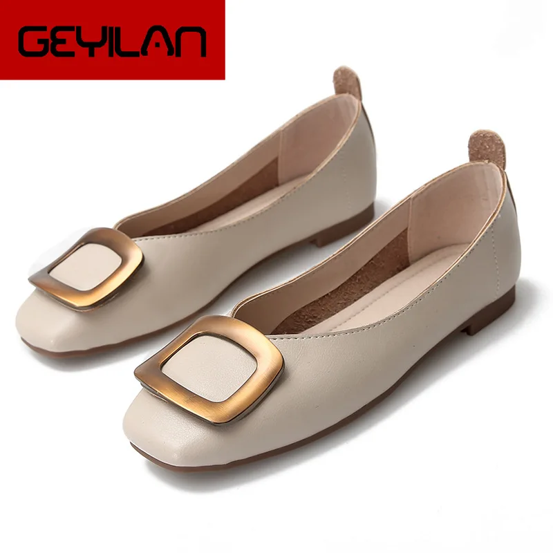 

Genuine Leather Shoes Women Creepers Autumn Womens Shoes Comfort Fashion Flat Shoes Women Loafers Zapatos Casuales De Mujer Buty