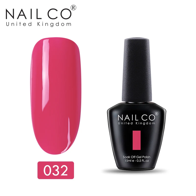 NAILCO 150 чистые долговечные цвета гибридное лаковое гелевое покрытие для ногтей Esmalte гель для дизайна лак розовый красный вымачивать праймер Гель-лак - Цвет: 11032