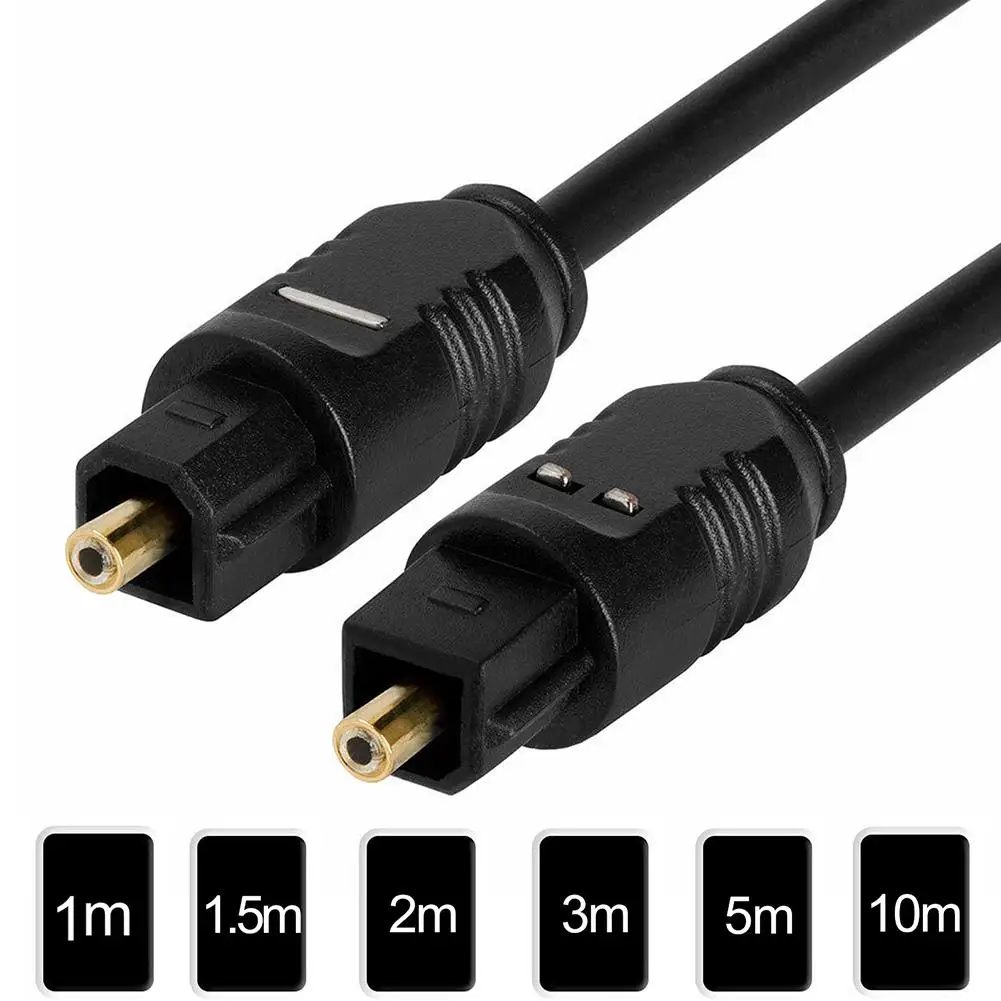 Новый цифровой оптический аудио кабель 1 м 5 для усилителей Blu Ray DVD Toslink SPDIF Xbox 360 PS4