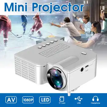 

Portable LED Mini Projector Video Beamer for Home Cinema 500 Lumens Support HD Display 4k projector 4K led projector 1920x1080