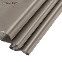 Lychee vida anti radiação eletromagnética rfid bloqueio tecido rf blindagem tela emi material de costura de blindagem