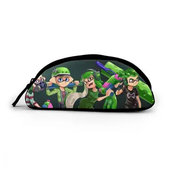 

WHEREISART Splatoon 2 Pencil Case for Girls Boys Pencil Bag Large Pencilcase School Supplies Stationery Makeup Bag Custom