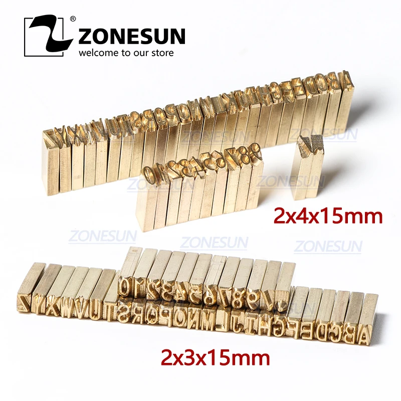 ZONESUN A Z 0 9 буквенный номер горячая буква для кодовой ленты печатная машина|letters