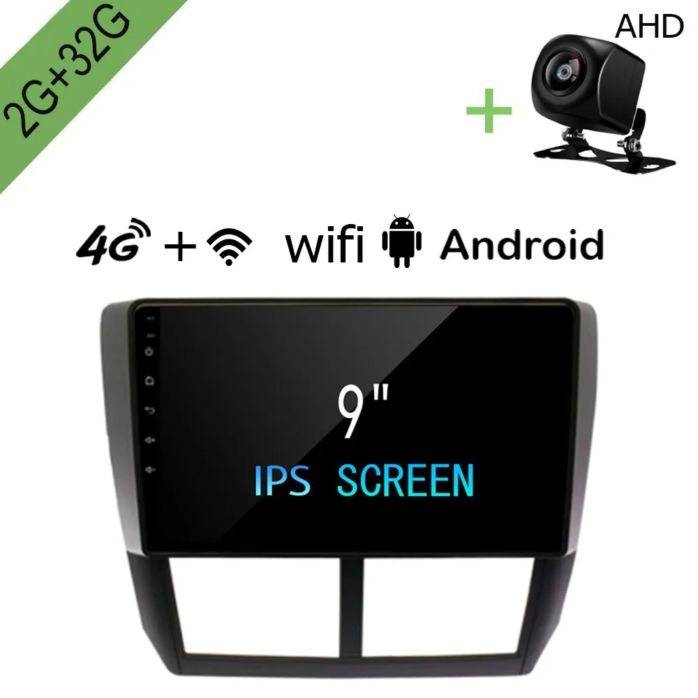 Автомобильный мультимедийный Dvd плеер R Way на Android с Gps для Subaru Forester 2008 2009 2010 2011 2012 2