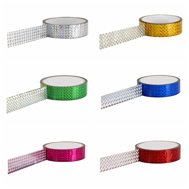

DIY Photo TapesLaser Tape Rhythmic Gymnastics Decoration Holographic Tapes Prismatic Glitter Tapes Artistic Hoops Stick 15mmx30m