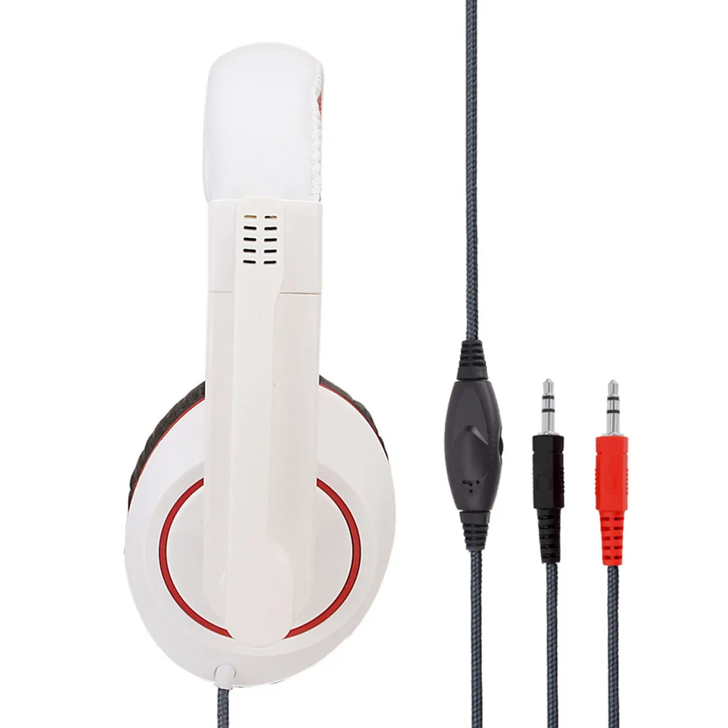 Headphones Wired headset Gaming Headset 3 5mm Over Ear Stereo Gaming Headphone Microphone For N Switch Gaming Headset