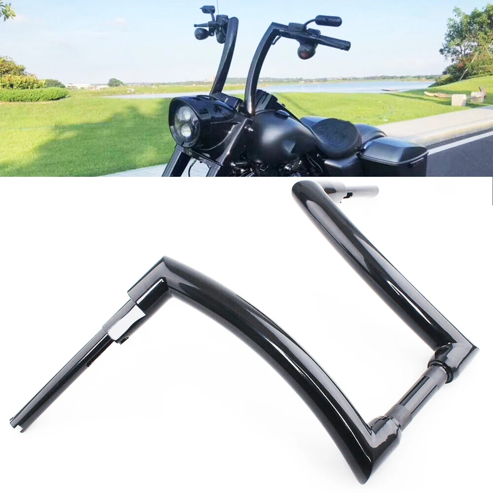 

12 14 16" Rise 2" Ape Hanger Handlebar For Harley Softail Slim Sportster Dyna FL