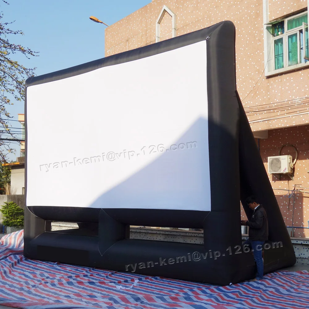 6mwx4.7mh 20ft Inflatable Movie Screen 