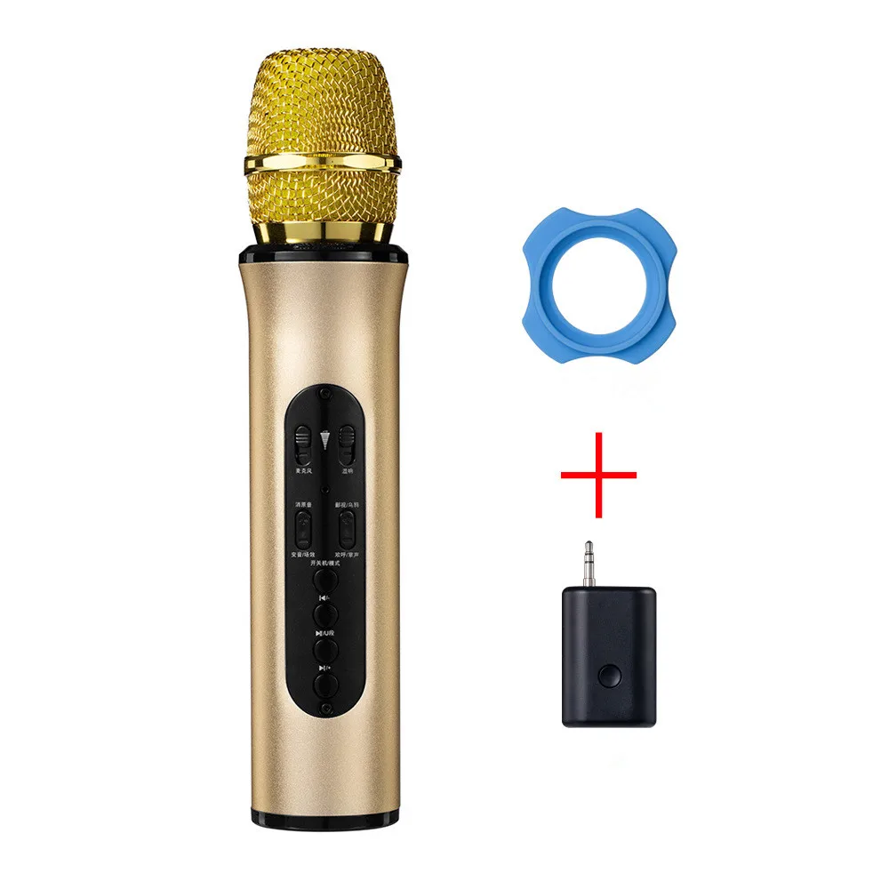 gaming mic K6 Mobile Phone Microphone Wireless Bluetooth -compatible Microphone Wireless Microphone Wireless Multiple Devices Compatible wireless mic Microphones