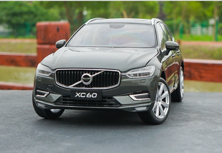 Оригинальная Заводская 1:18 литая под давлением новая спортивная версия XC60 серая металлическая классическая игрушка модели для подарка, коллекция