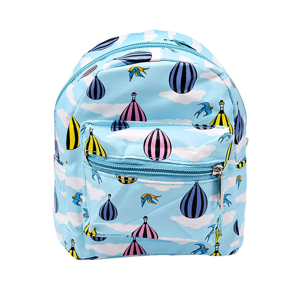 New Arrival Women Backpacks Summer Fashion Cartoon Print Schoolbags Travel Girls Small Backpack Bookbags Mochila Mujer | Багаж и сумки