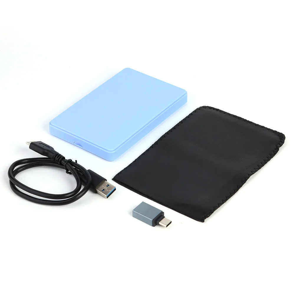 2 5 дюймовый USB 3 0 адаптер Корпус для жесткого диска ТБ 6 Гбит/с передача HDD SSD