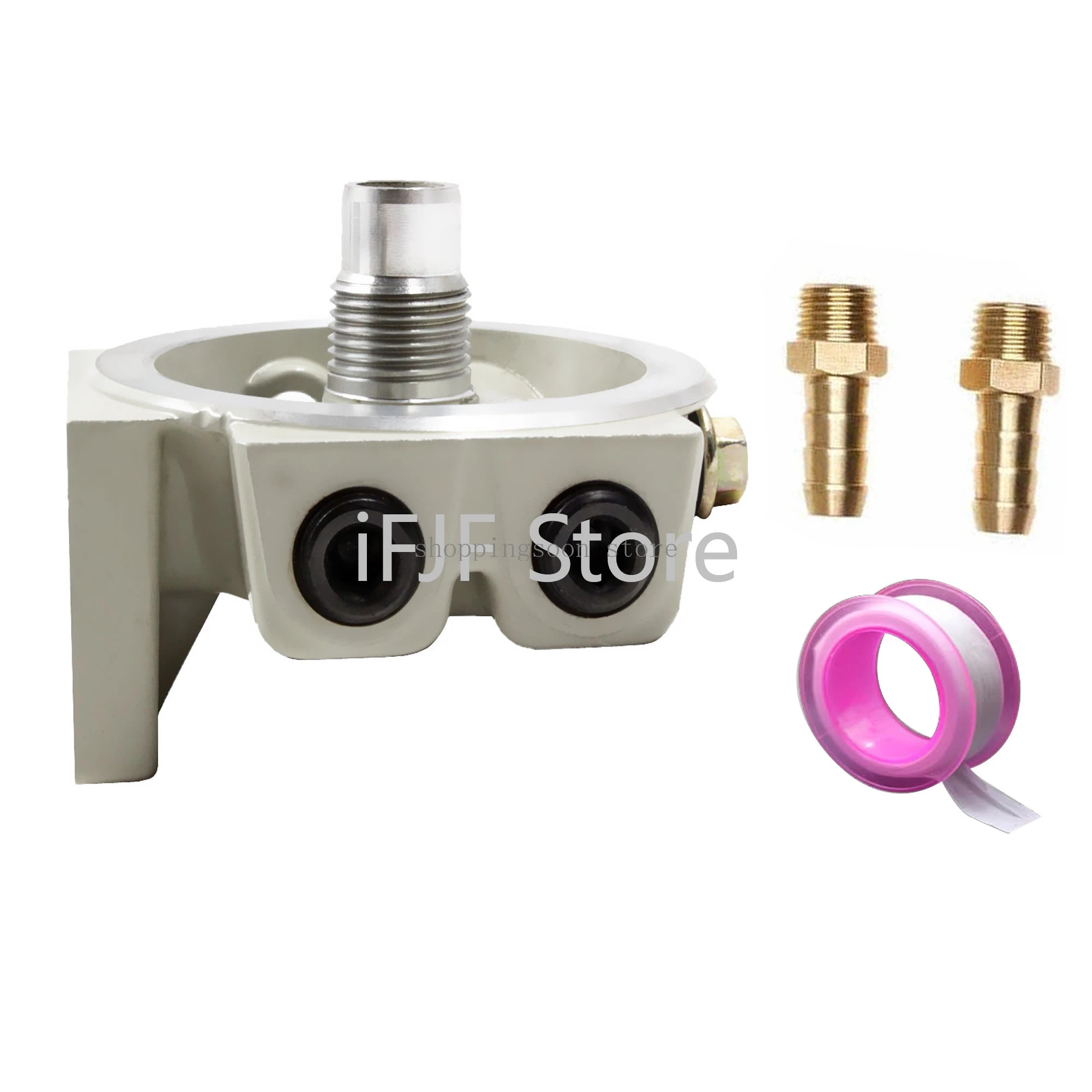 R12t Fuel Filter Base Npt Zg1/419 With 2 Fittings & 2 Plugs For 120at