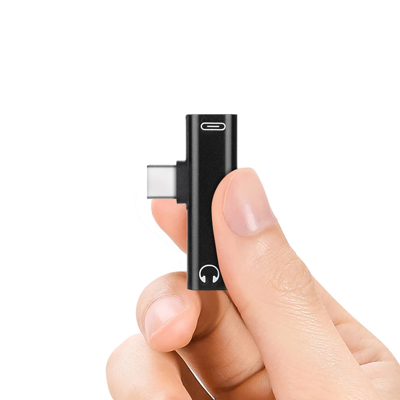 Двойной сплиттер адаптер 2 в 1 разъем USB Type C 3 5 мм для Xiaomi Huawei JMG портативное