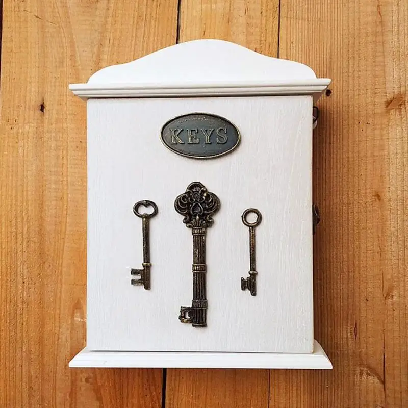 

1PC Keys Storage Box Vintage Storage Box Hanging Decor for Home