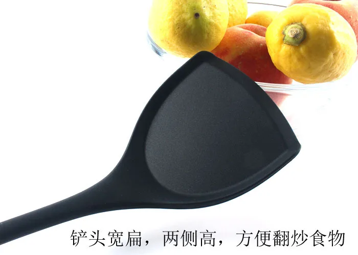 Manufacturers Currently Available Chinese Style Silicone Spatula　 Non-stick Pot Only Cooking Shovel High-temperature Resistant S
