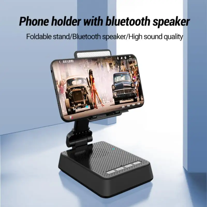 Беспроводной Bluetooth-совместимый держатель для телефона портативная звуковая