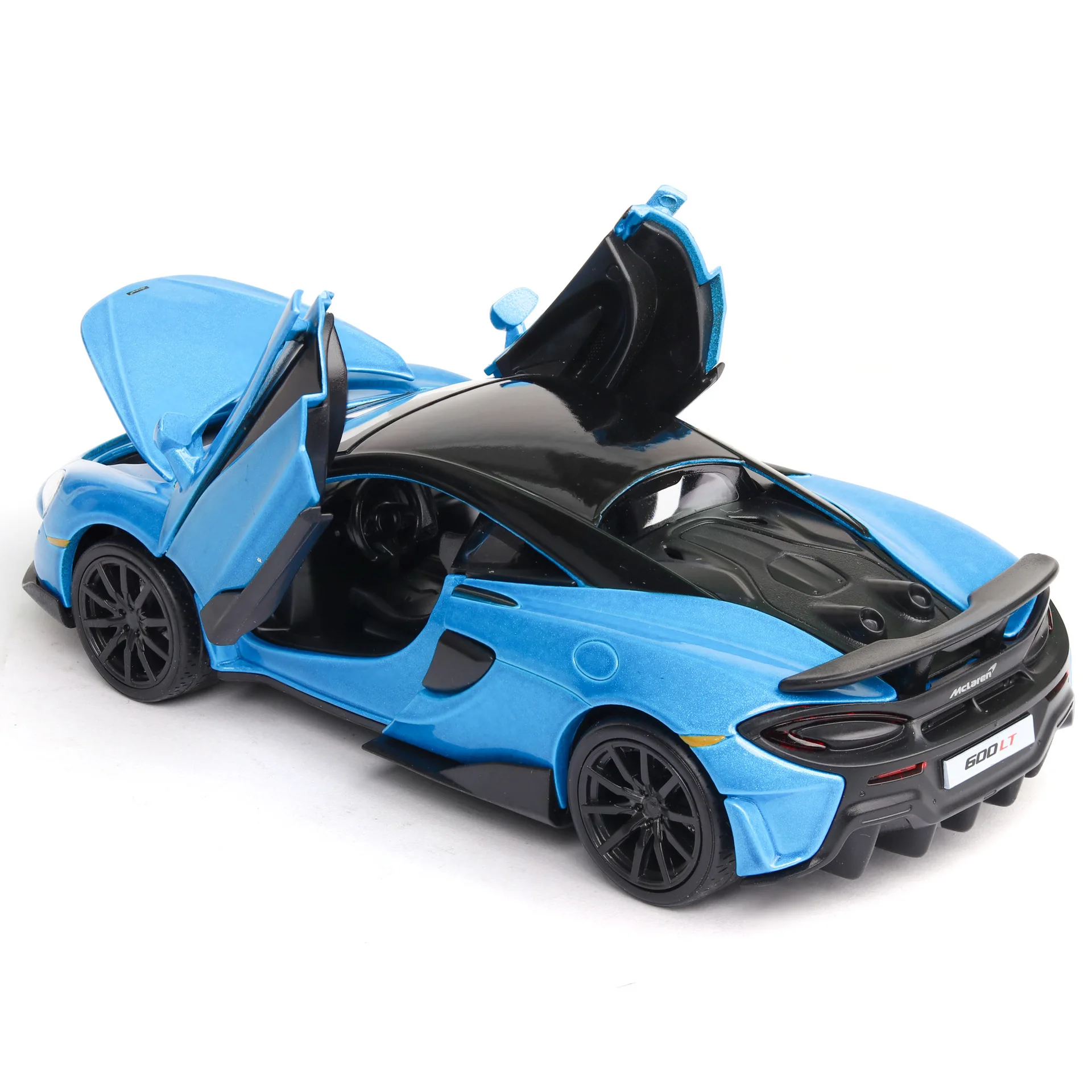 1:32 Toy Car Diecast Sports Car Alloy Car Model Simulation 600LT Sound Light Car Doors Open Decoration Toys Cars For Kids Gift 1:32 Toy Car Diecast Sports Car Alloy Car Model Simulation 600LT Sound Light Car Doors Open Decoration Toys Cars For Kids Gift