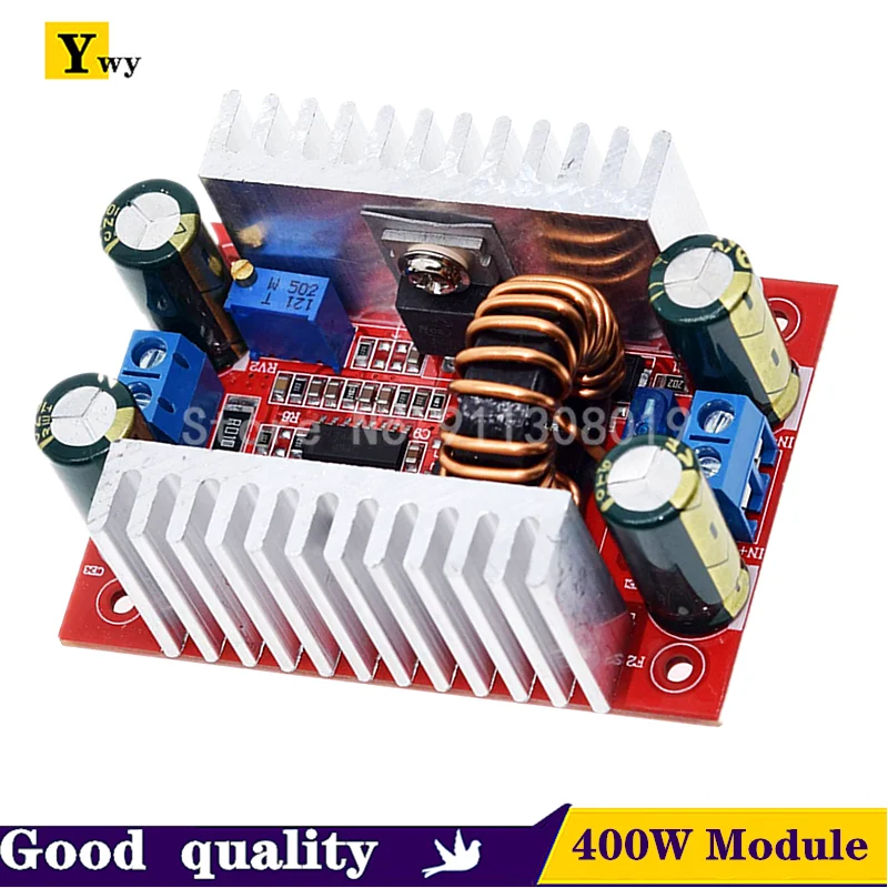 

400W 15A DC-DC Power Converter Boost Module Step-up Constant Power Supply Module 8.5V-50V to 10V-60V LED Boost Module