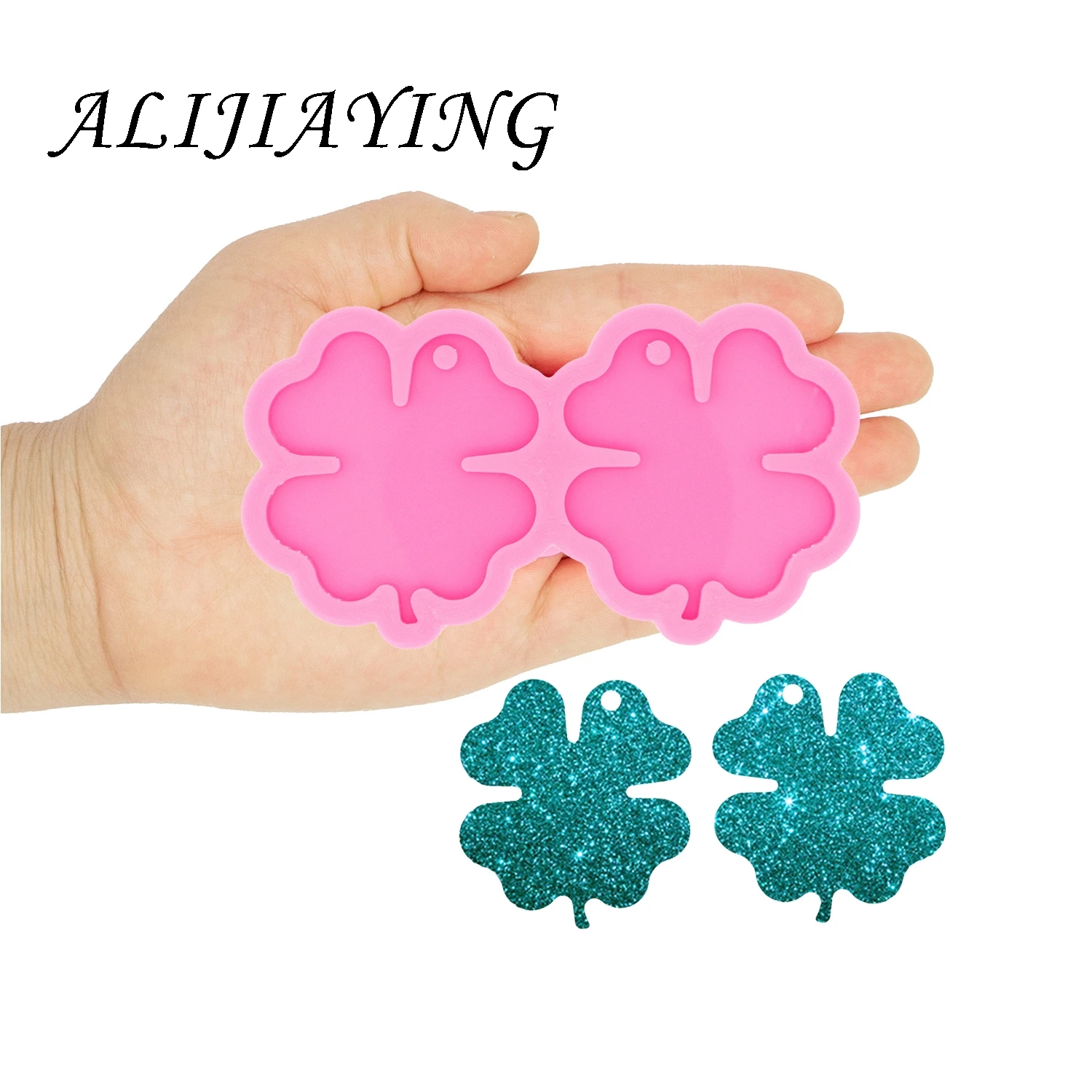Palm Tree & Leaf Silicone Molds for DIY Resin Jewelry Crafting