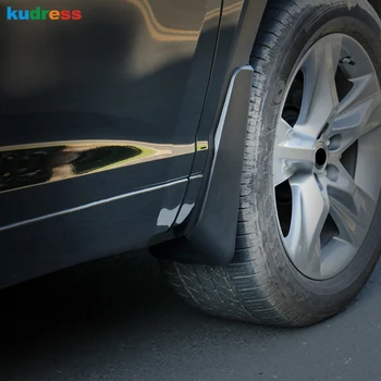 

For Toyota Highlander 2015 2016 2017 2018 2019 Car Styling Front Rear Plastic Splash Guards Mud Flap Mudguards Fender Cover