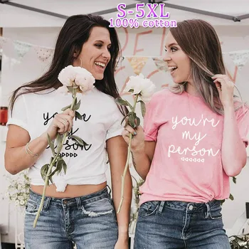 

100% cotton new fashion printing loose casual round neck short sleeve women's T-shirt