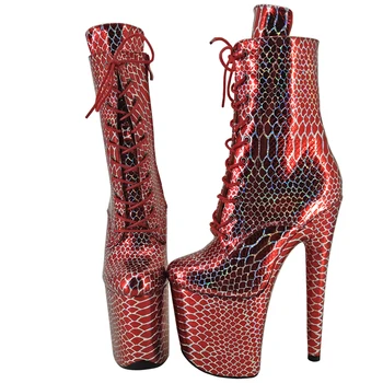 

Leecabe 20CM/8inches Pole dance shoes High Heels Pole Dance boot