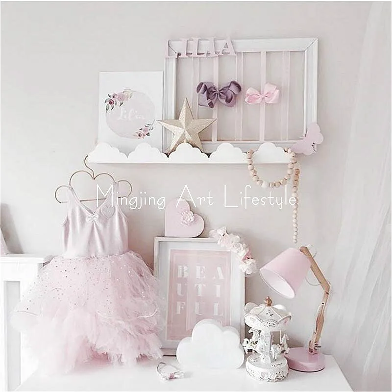 Стеллаж для хранения из массива дерева в виде лебедя детской комнаты|Подставки и