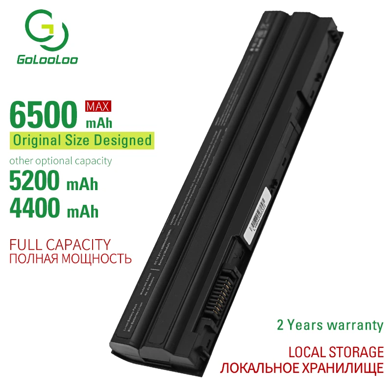Новый аккумулятор Golooloo 11 1 В 6500 мАч для ноутбука Dell Latitude E6420 ATG XFR E6430 E6440 E6520 E6530 Vostro