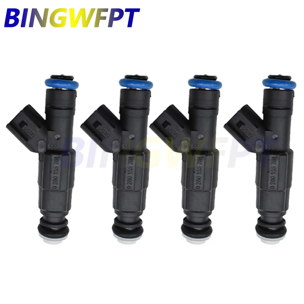 

Топливные форсунки 4x 0280155784 04669938Fit для Jeep Cherokee Grand EV6 250CC 13,5 V