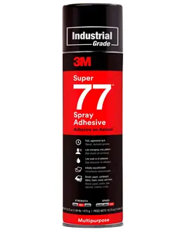 

3M™Adhesive Glue Spray Multipurpose Spray 77 Transparent 500 ml