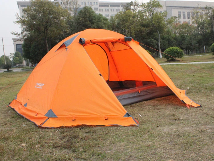 FLYTOP Outdoor Camping Tent For Rest Travel 2 Persons 3 Double Layer Windproof Waterproof Winter Professional Camp Tourist Tent (26)