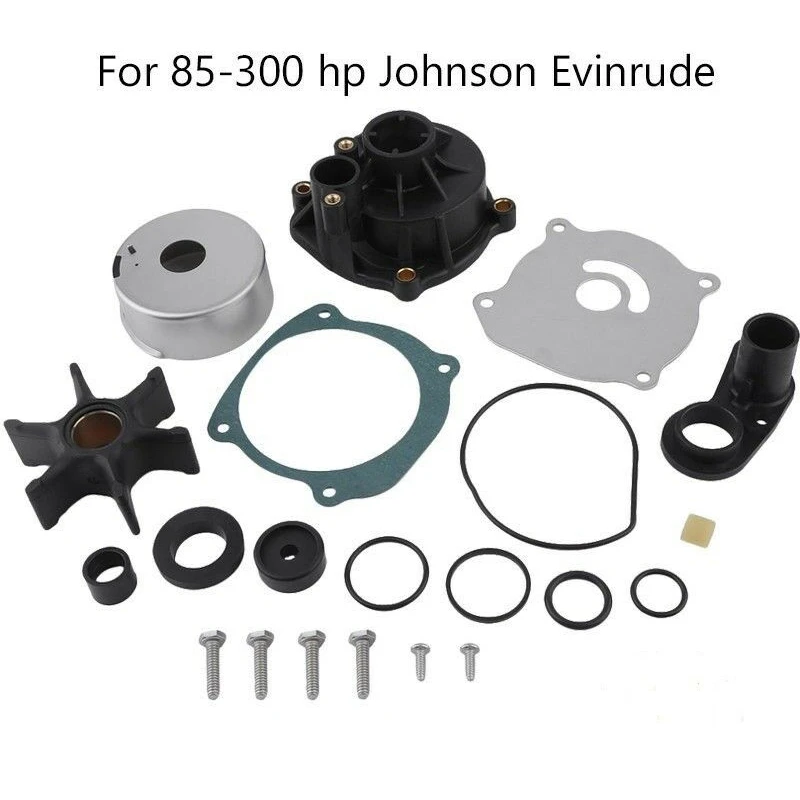 Водяной насос набор для рабочего колеса для Evinrude Джонсон 85 88 90 110 112 115 hp V4 подвесной мотор