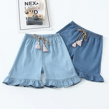 

Summer 2020 Girls Washed Lace Children's Shorts Children's Clothing Wholesale