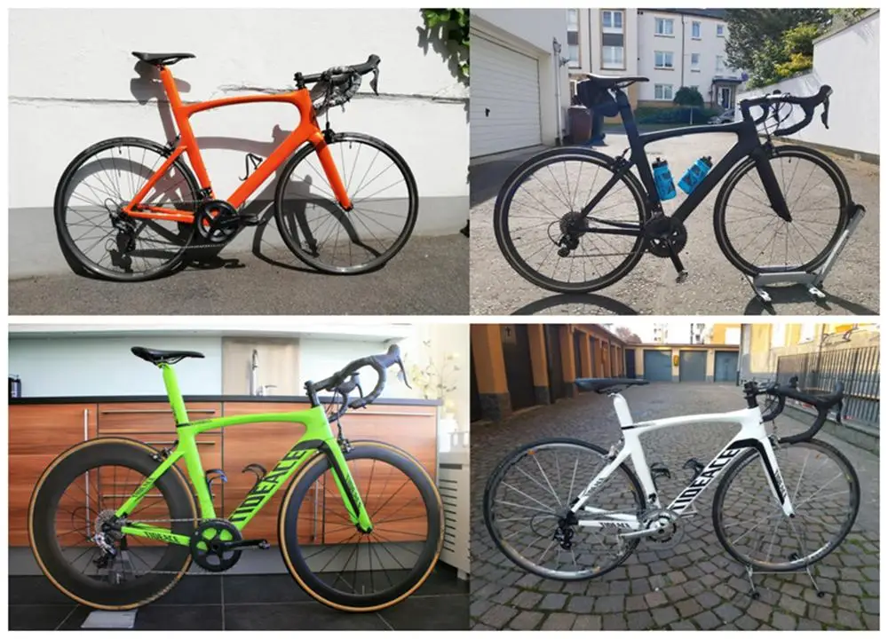 Perfect Light Weight 49 52 54 56 58cm Carbon Road Bike Frame Chinese Carbon Road Frame Cycling Bicicleta Road Bike Frameset 5
