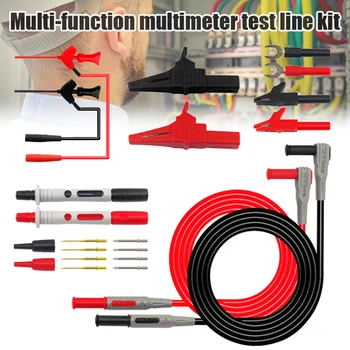 

Digital Multimeter Probe Test Cable Test Lead Kit Multifunction Replaceable Tool Accessories TP899