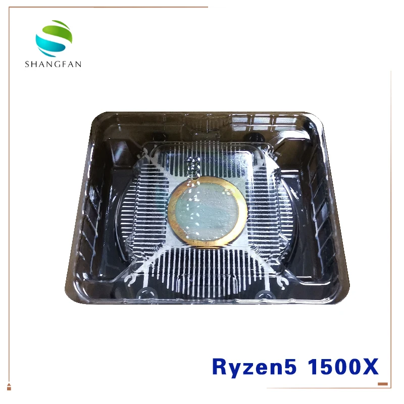Новый четырехъядерный процессор AMD Ryzen 5 1500X R5 3 ГГц L3 = 16M 65 Вт YD150XBBM4GAE Socket AM4 с