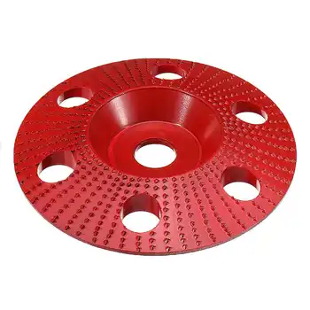 

110mm Wood Grinding Wheel Angle Grinder Disc Wood Carving Disc Sanding Abrasive tool with Hole 16mm Bore Sanding Grinder Wheel