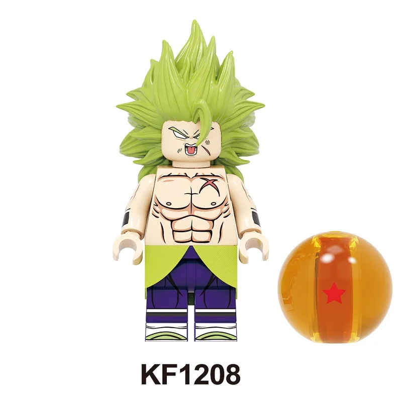 Один строительные блоки фигурки Dragon Balls Broli Сон Гоку Torankusu Gogeta Мужские Шорты для купания Janemba Вегета мужские шорты для купания для детей подарок игрушки KF6098