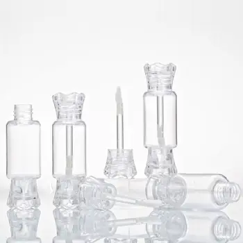 

5Pcs Adorable Candy Shape Empty Lip Gloss Tube DIY Refillable Lip Balm Container