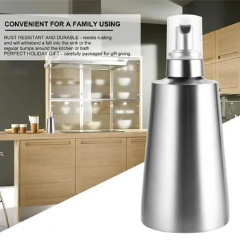 

Stainless Steel Countertop Foaming Soap Dispenser Pump Head Bottle Foaming Liquid Soap Dispenser