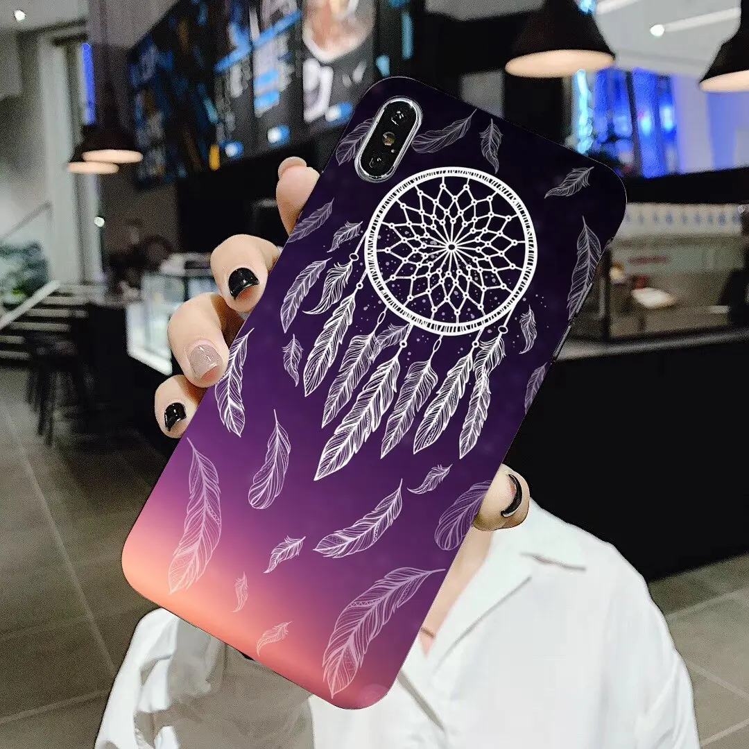 Для Nokia X6 для детей возрастом 2 3 5 6 8 9 230 3310 1 7 Plus 2017 2018 Ловец снов цветок красочные